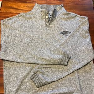 Alpine Cotton Embroidered Cotton Pullover Men's XL